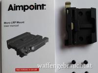 Aimpoint LRP Picatinny Schnellspannmontage für MICRO T1 H1 T2 H2 und CompM5.