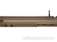 Heckler & Koch Picatinny Handschutz G28 Lang mit Korn RAL8000