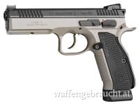 CZ SHADOW 2 Blue // 3 Magazine, zusätzl. kurzes schwarzes Griffstück, zusätzl. gerade Abzug, mit Koffer GEBRAUCHT