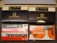 62 Stück Restpatronen .243 Win