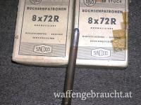 Patronen im Kaliber 8 X 72 R