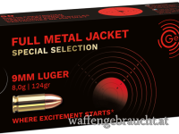 Geco 9mm Para FMJ 8,0g/124gr 1000 Schuss * A K T I O N * STATT UVP 358.- € *