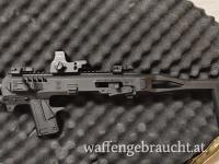 Roni für Glock 17 inklusive Tasche und Rot Punkt Visier 