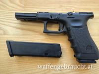 Griffstück (komplett) einer Glock 17 Gen 3 mit Reservemagazin