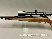 Steyr Mannlicher Luxus Kal: 7mm Rem. Mag. LL 65 cm. Swarovski Habicht 2,5-10x56 mit Leuchtabsehen. 