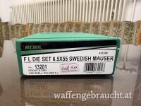 RCBS F L DIE SET Matrizenset mit Nummer 13201 für das Kaliber 6,5x55 Swedish Mauser