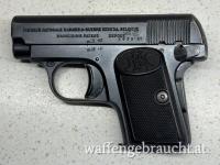 Pistole FN M 1906 & Pistolentasche mit Besitzinschrift