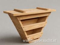 Salzlecke aus Lärchenholz mit oder ohne Dach 