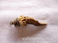 Nr. 3:  Rehknöpfler mit Fassung aus Silber 925, 5 cm