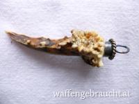 Nr. 6: Rehknöpfler mit Fassung aus Silber 925, 6 cm