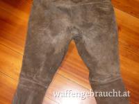 Lederhose Meindl Größe 56 XXL Jagd Trachten Kniebundhose Jagdhose Leder Hose Herren 