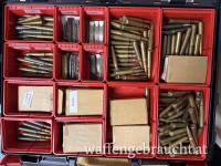 Patronen 8x57JS 2. WK Top Zustand Ladestreifen Sammlung