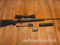 TIKKA T3 LITE STAINLESS 22-250 jagdfertiges KOMPLETTPAKET inkl. BURRIS und A-TEC