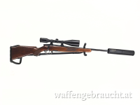 Steyr Modell L 5,6x57 mit Kahles Helia 7x56 und SD Hausken JD 224XTRM Schalldämpfer