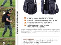 Ballistipax ballistischer Rucksack Plattenträger neu 