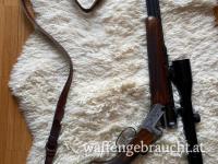 Wunderschöne komb. Kipplaufwaffe 5,6x50 Rem.Mag. / 20/76 Schrot