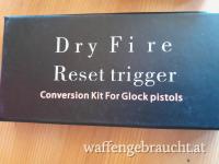 Dry fire reset trigger