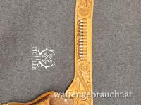 Patronengurt inkl Holster für Revolver 4"