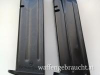 CZ P10 mit 19 Schuss, CZ TS mit 20 Schuss,  CZ 75 15 Schuss 2x