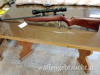 Krico Halbautomat im Kaliber .22lr mit Tasco 3-9x40, Absehen 4a