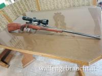 Anschütz 1532 im Kaliber .222Rem mit Bauer 2,5-10x50, Absehen 4 und Leuchtpunkt 