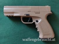 Airsoftpistole Airsoft Pistole Vollmetall Coyote 6mm