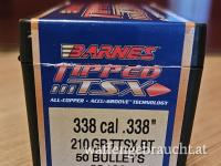 Barnes TTSX .338, 210 Grains