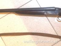 Ältere, sehr gut erhaltene, sehr günstige Querflinte im  Kaliber 12/70 blanke Läufe -