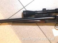 Sehr schöne, Doppelflinte Baikal Mod. Baku - Querflinte Kal. 12/70 blanke Läufe, Zielfernrohr 