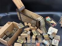 Sammlermunition M95 K98 P08 P38 Werndl 8x33 8x50R 8x57 Carcano 9mm Wk1 Wk2 waa Mauser Luger Deutsch G88 Originalverpackt 