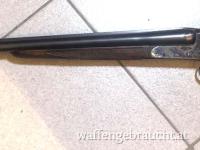 Ältere, sehr gut erhaltene, sehr günstige Querflinte Kal. 16/70 spiegelblanke Läufe - Habicht Pieper