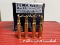 1.200 Stk. S&B .223 Remington VM 3,6g Schütt Sellier & Bellot   **NEU**
