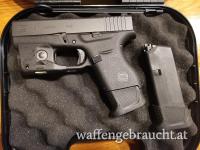 Glock 43 + TLR-6 + Night Sights + Holster & Magazin-Upgrade - Komplettpaket! 