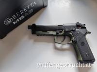 Pistole BERETTA M9A3 Green/Black 9mm Luger gebr./neuw. inkl. Versand zu Waffengewerbe