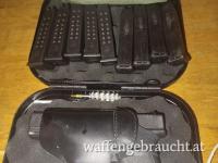 Glock 17 gen 4 mit 9 Magazine und Magazintasche 