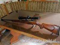 Kriegeskorte im Kaliber 5,6x57 mit Bauer 4-14x44, Absehen 4 und Leuchtpunkt