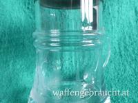 Bierkrug, geschliffenes Auerhahn-Motiv, 15 cm