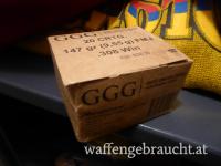Verkaufe 500 Schuss Munition GGG, Kal. .308 (7,62 x 51mm NATO), FMJ, 147grs