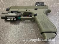 Pistole Glock 45 Hunter i. Originalkoffer u. mehr