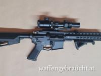 Kombipaket Schmeisser mit Kurz- (10,5 Zoll) und Langläufen (18,5 Zoll), beides mit eigenem Verschluss in Kal 0,223