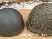 ÖBH Stahlhelm mit Innenhelm + Tarnnetz - Bundesheer