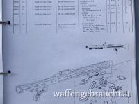 Bestandteilliste 7,62mm MG74  -Maschinengewehr 74