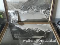 Alte Bilder Medaille, Postkarte von Kaprun