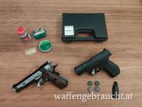 Walther P99 mit Zubehör und Munition (CO²)
