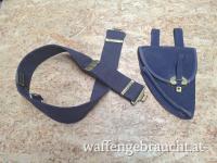 FN35 High Power M35 Tasche und Koppel original belgische Behörde, Pistolentasche, Holster