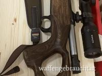 Neuwertig-M12 Lochschaft -cal 308- mit Kahles 2.4.12x56-mit neuen Schalldämpfer nur Eingeschossen!!! 