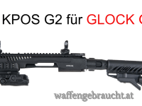 FAB Defense KPOS G2/M4 Glock 17/19/45 GEN6 + Vector Optics SCRD-PD12 Maverick-II Plus 1x22 DBR