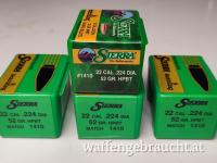 Sierra #1410- 22CAL  Bullets - 52gr Geschosse 400 Stück ungeöffnet