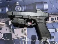 Glock gen5 MOS G47 mit Timney Abzug und LBlaue Laser-Licht  optional  Holosun 