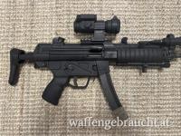 Rarität - SP5 "Sicario edition" mit Original KAC Handguard, Aimpoint, Modlite + viel Zubehör